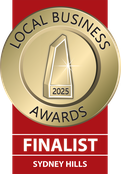 2025 Sydney Hills Local Business Awards Finalist logo